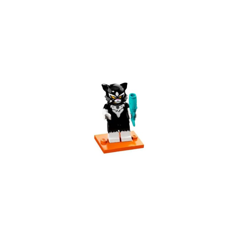 Cat Costume Girl Série 18 Lego® - col18-12
