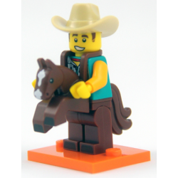 Cowboy Costume Guy Série 18 Lego® - col18-15