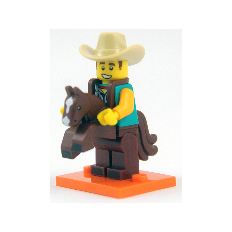 Cowboy Costume Guy Série 18 Lego® - col18-15