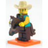 Cowboy Costume Guy Série 18 Lego® - col18-15