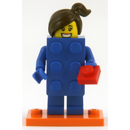 Brick Suit Girl Série 18 Lego® - col18-3