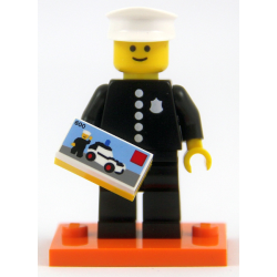 1978 Classic Police Officer Série 18 Lego® - col18-8