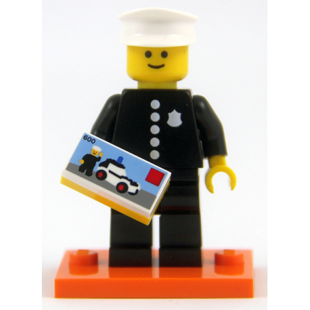 1978 Classic Police Officer Série 18 Lego® - col18-8
