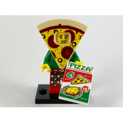Pizza Costume Guy Série 19 Lego® - col19-10