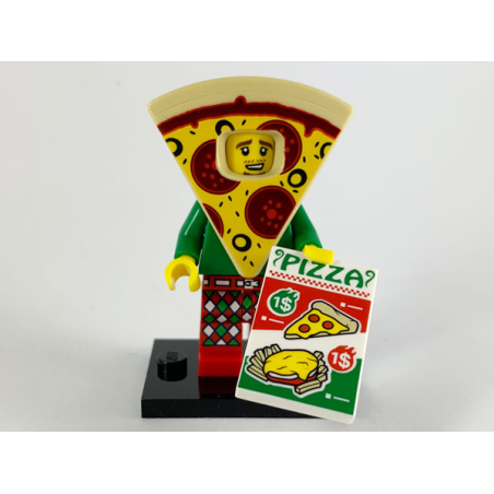 Pizza Costume Guy Série 19 Lego® - col19-10