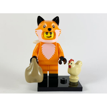 Fox Costume Girl Série 19 Lego® - col19-14