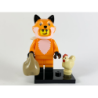 Fox Costume Girl Série 19 Lego® - col19-14