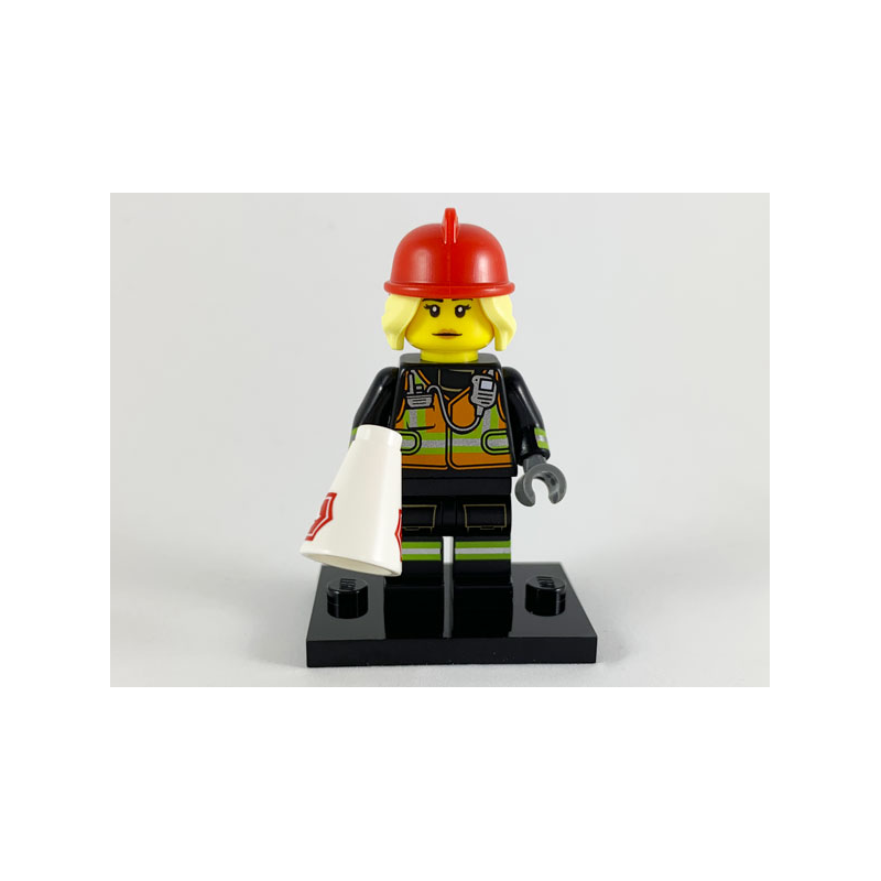 Fire Fighter Série 19 Lego® - col19-8