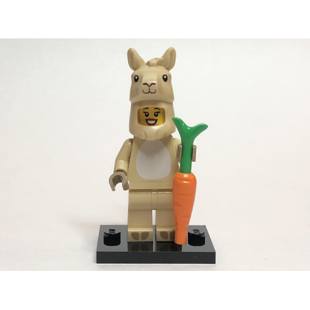 Llama Costume Girl Série 20 Lego® - col20-7