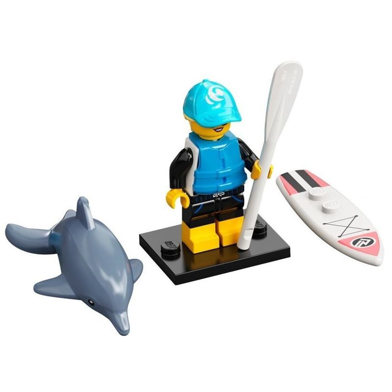 Paddle Surfer Série 21 Lego® - col21-1
