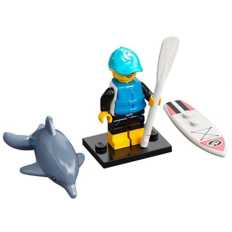 Paddle Surfer Série 21 Lego® - col21-1
