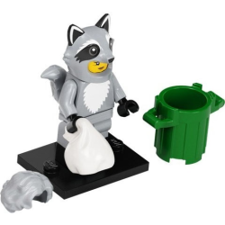 Raccoon Costume Fan Série 22 Lego® - col22-10