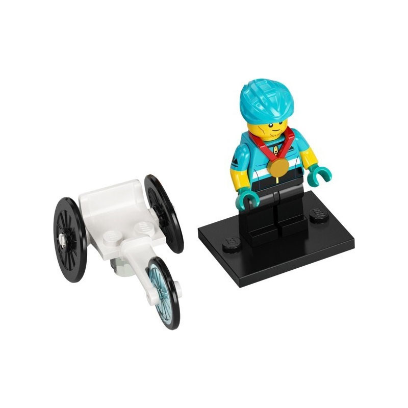 Wheelchair Racer Série 22 Lego® - col22-12