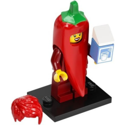 Chili Costume Fan Série 22 Lego® - col22-2