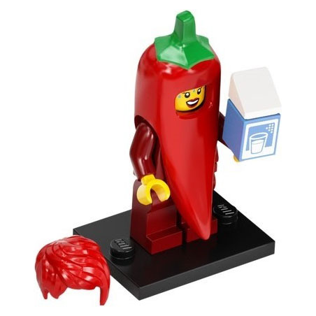 Chili Costume Fan Série 22 Lego® - col22-2