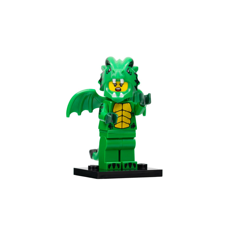 Green Dragon Costume Série 23 Lego® - col23-12