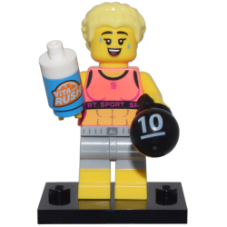 Fitness Instructor Série 25 Lego® - col25-7