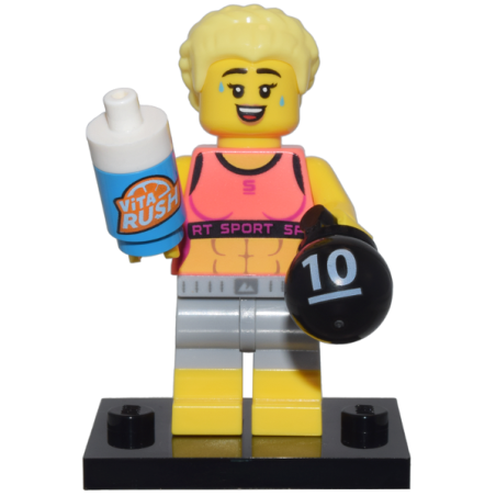 Fitness Instructor Série 25 Lego® - col25-7