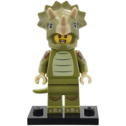 Triceratops Costume Fan Série 25 Lego® - col25-8