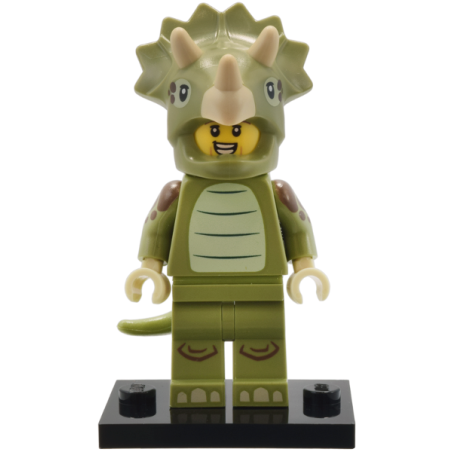 Triceratops Costume Fan Série 25 Lego® - col25-8