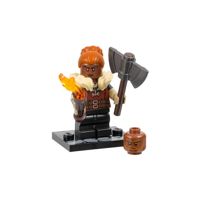 Dwarf Barbarian Série Donjons et Dragons Lego® - coldnd-1