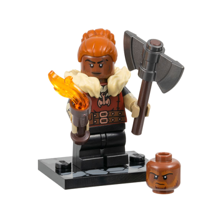 Dwarf Barbarian Série Donjons et Dragons Lego® - coldnd-1