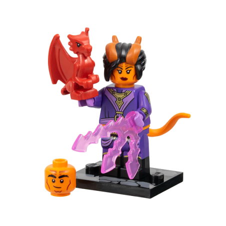 Tiefling Sorcerer Série Donjons et Dragons Lego® - coldnd-3