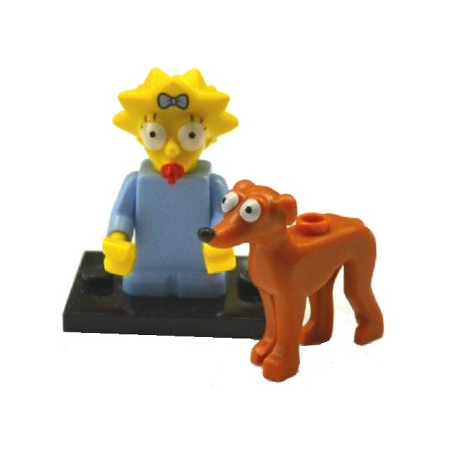 Maggie and Santa's Little Helper Lego® - colsim2-4