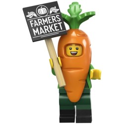 Carrot Mascot Série 24 Lego® - col24-4