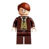 Professor Remus Lupin- Dark Brown Jacket Olive Green Vest Plain Legs Lego® - hp479