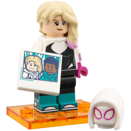 Figurine Gwen Stacy / Spider Gwen, Spider-Man Across the Spider-Verse Lego® - colspi-4