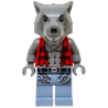 Werewolf - Torn Red Flannel Shirt, Bare Chest with Fur and Muscles, Sand Blue Legs with Belt and Tears Lego® - twn527