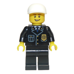 Police - City Suit with Blue Tie and Badge