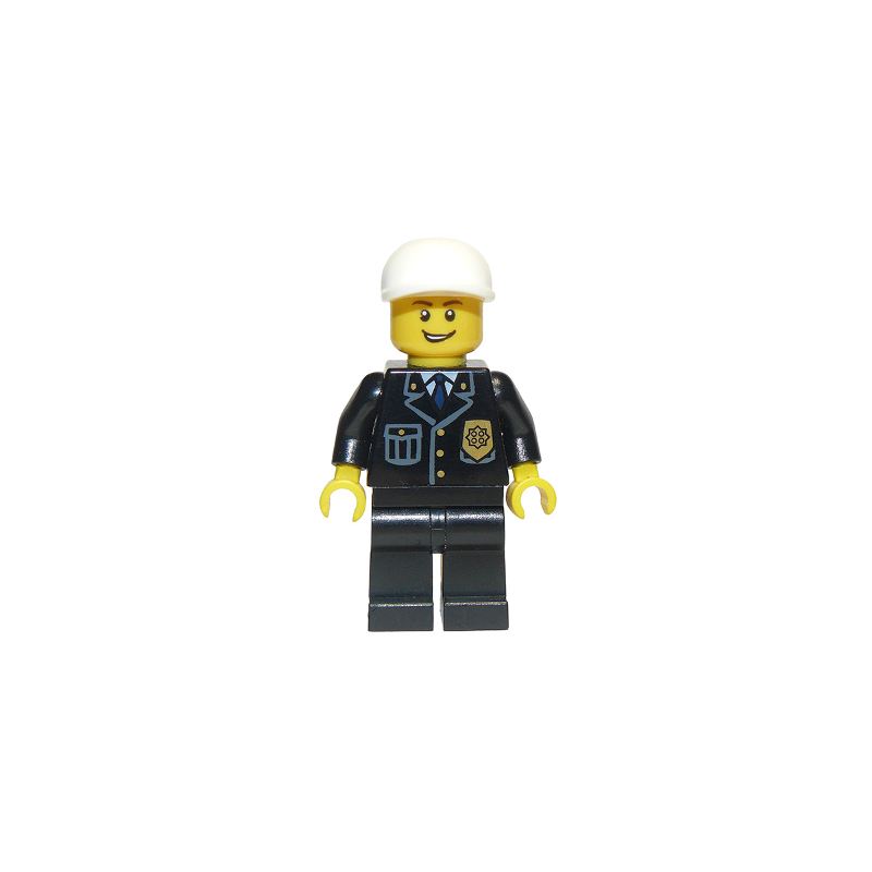 Police - City Suit with Blue Tie and Badge