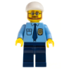 Police - City Shirt with Dark Blue Tie and Gold Badge