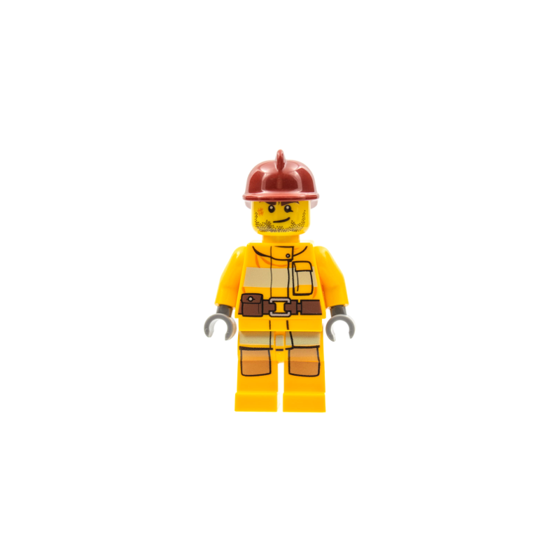 Fire - Bright Light Orange Fire Suit with Utility Belt