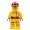 Fire - Bright Light Orange Fire Suit with Utility Belt