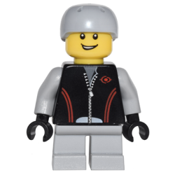 Leather Jacket with Zipper