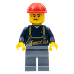 Construction Worker - Shirt with Harness and Wrench