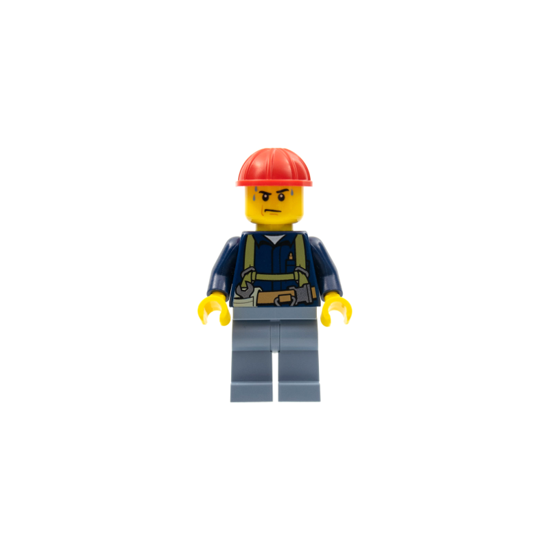 Construction Worker - Shirt with Harness and Wrench