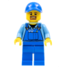 Overalls with Tools in Pocket Blue
