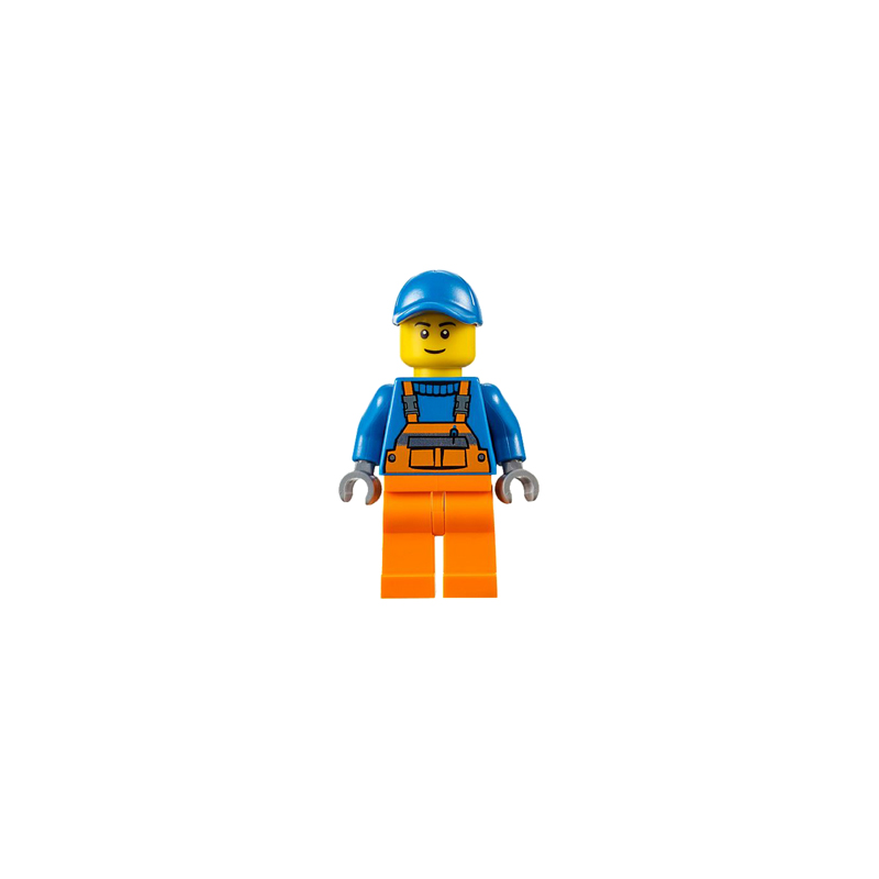 Overalls with Safety Stripe Orange
