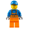 Overalls with Safety Stripe Orange