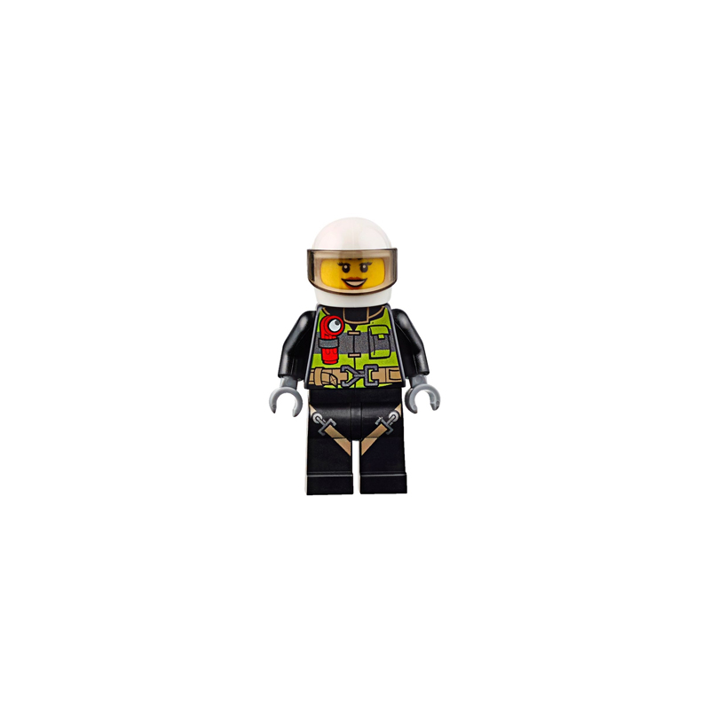 Fire - Reflective Stripes with Utility Belt and Flashlight