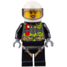 Fire - Reflective Stripes with Utility Belt and Flashlight