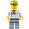 Chef - White Torso with 8 Buttons
