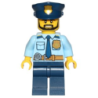 Police - City Shirt with Dark Blue Tie and Gold Badge