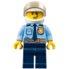 Police - City Officer Shirt with Dark Blue Tie and Gold Badge