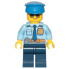 Police - City Officer Shirt with Dark Blue Tie and Gold Badge