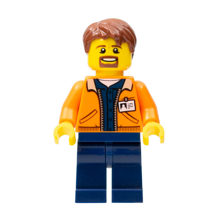 Miner - Equipment Operator with Beard
